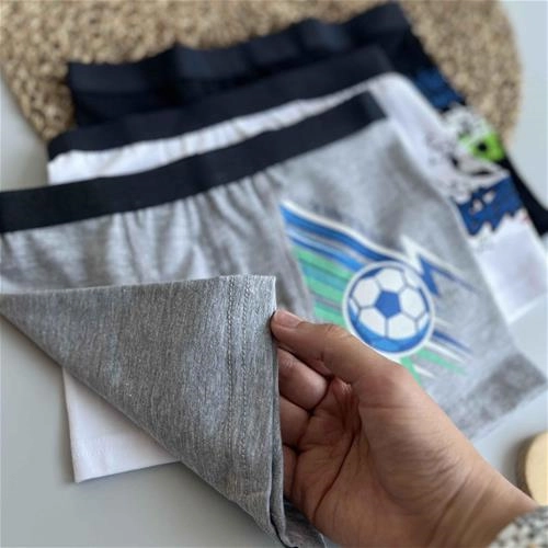 شورت پادار پسرانه تکی 1 تا 10 سال کد  183121