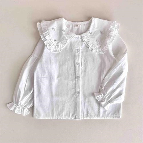 شومیز یقه بی بی 6 سال تا 10 سال کد 10222