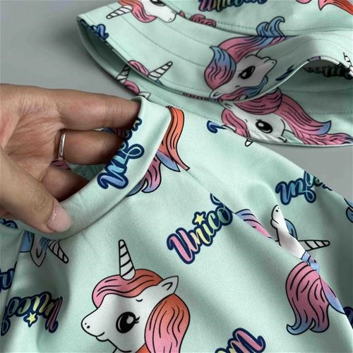 مایو آستین بلند کلاهدار 6 ماه تا 8 سال کد 206329