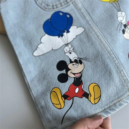 بیلر دامنی طرح میکی 18 ماه تا 6 سال کد 191301