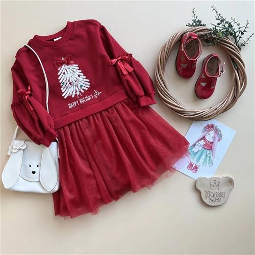 سارافون پایین تور طرح کریسمس 4سال تا 7 سال کد 171377