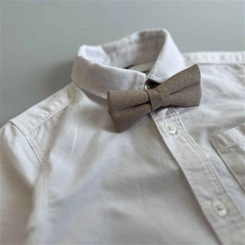 پیراهن سفید آستین کوتاه 2 سال‌ تا 10 سال کد 206331