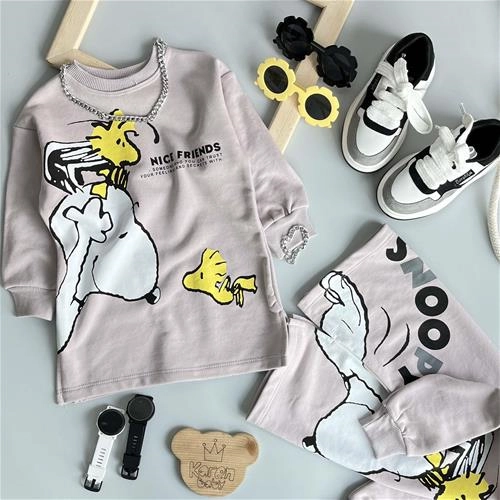 تونیک طرح اسنوپی 1zara سال تا 5 سال  کد 181339